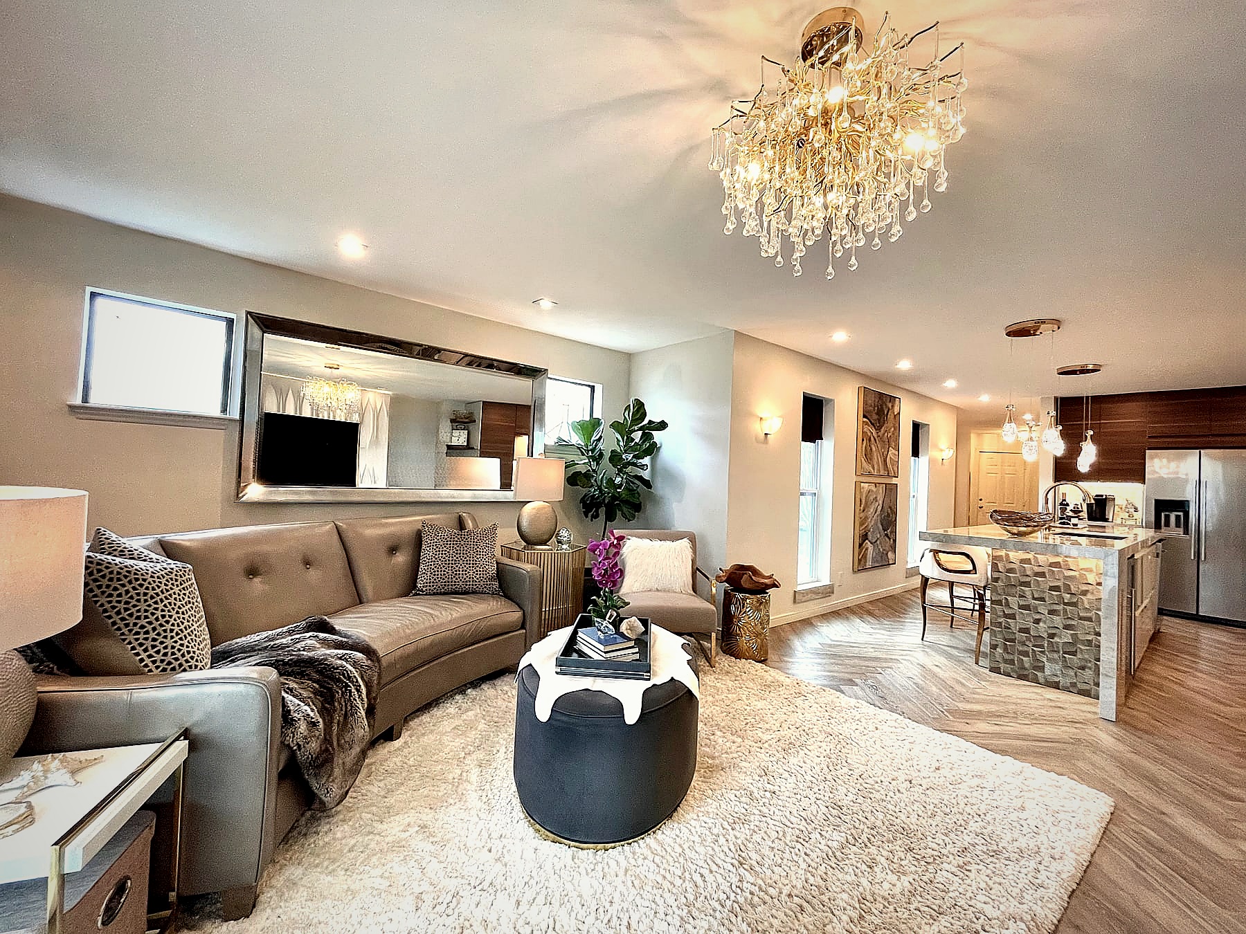 Luxury condominium remodel