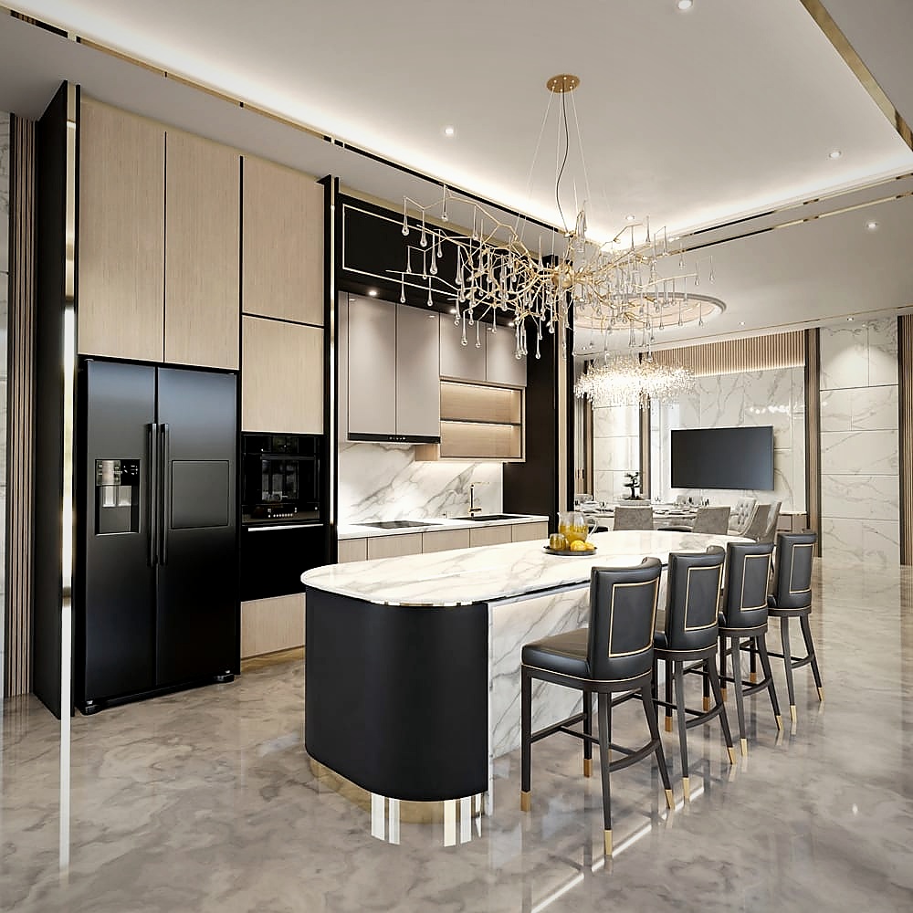 Modern Luxe interior detail